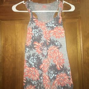 Floral print tank